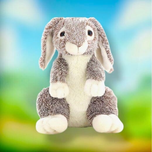 Lapin Pompon Doux – Peluche à créer (46 cm)