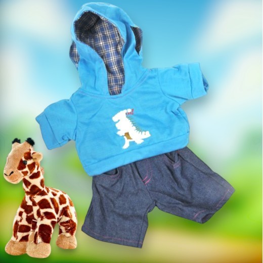 Zouzou Girafe, l'Élégante Aventurière